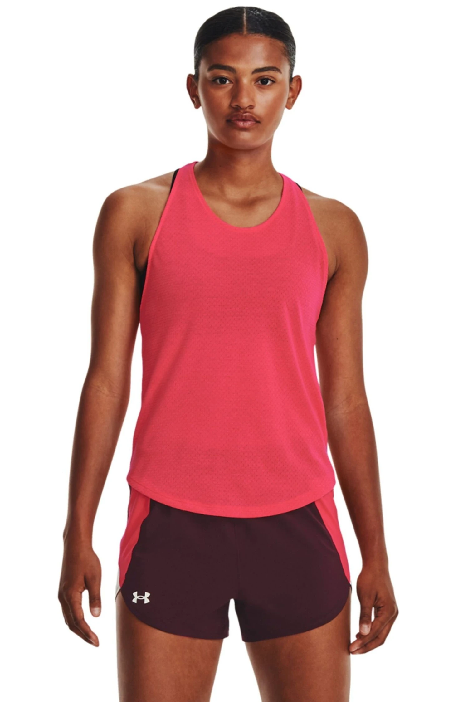 Under Armour Pink Streaker Tank 1 Under Armour Pink Streaker Tank