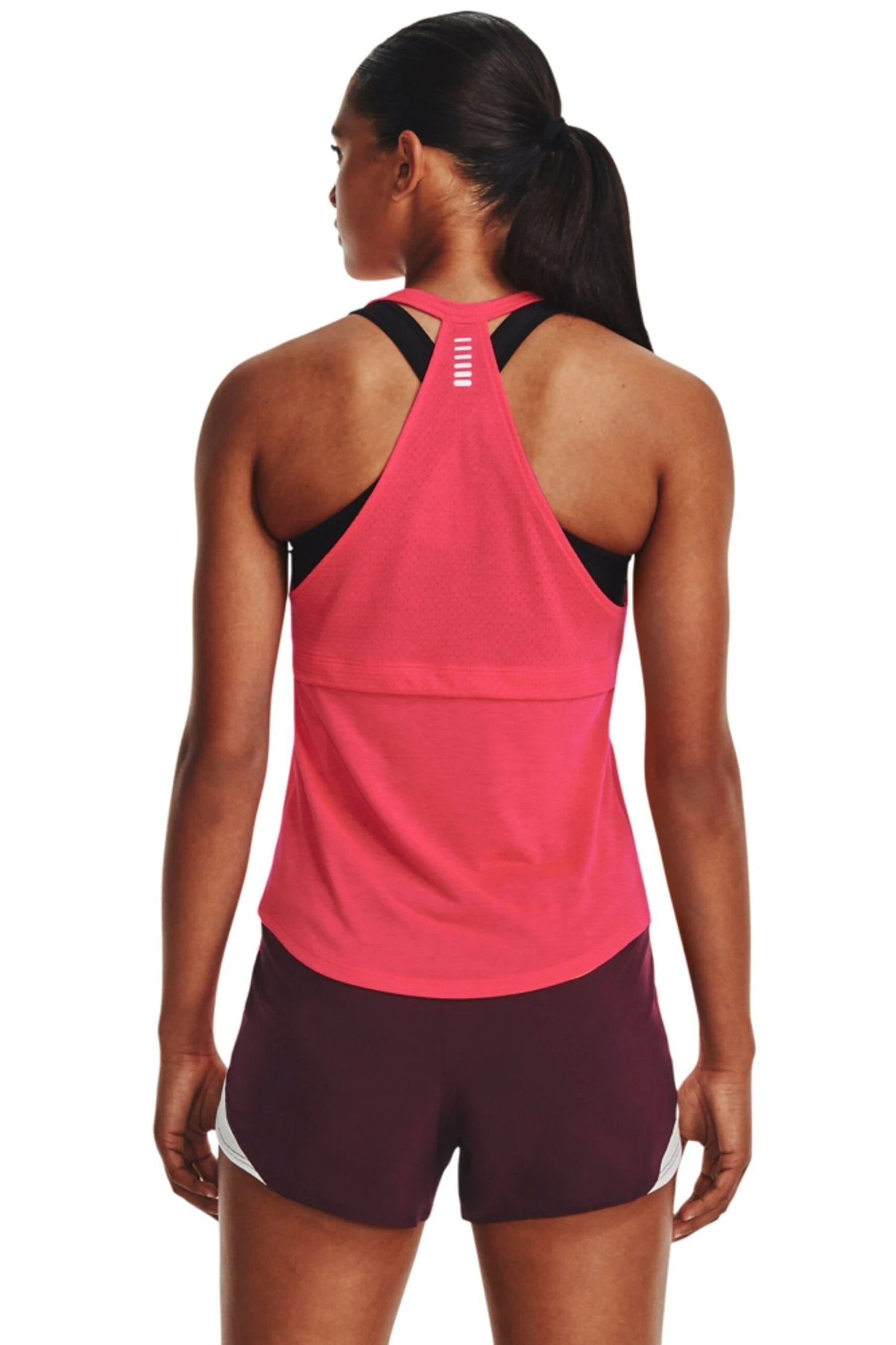 Under Armour Pink Streaker Tank 2 Under Armour Pink Streaker Tank - Imagen 2