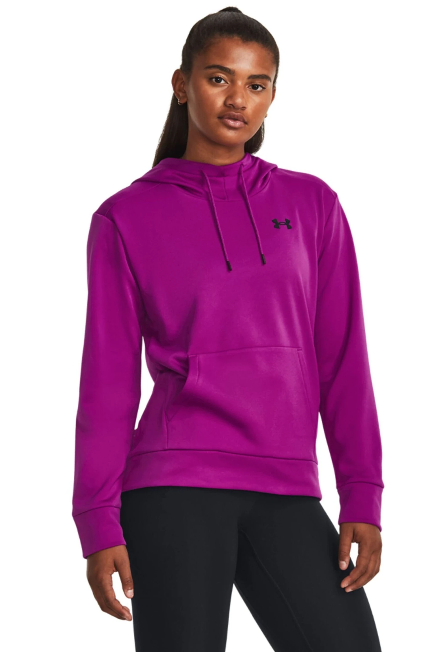 Under Armour Pink Fleece Hoodie 1 Under Armour Pink Fleece Hoodie
