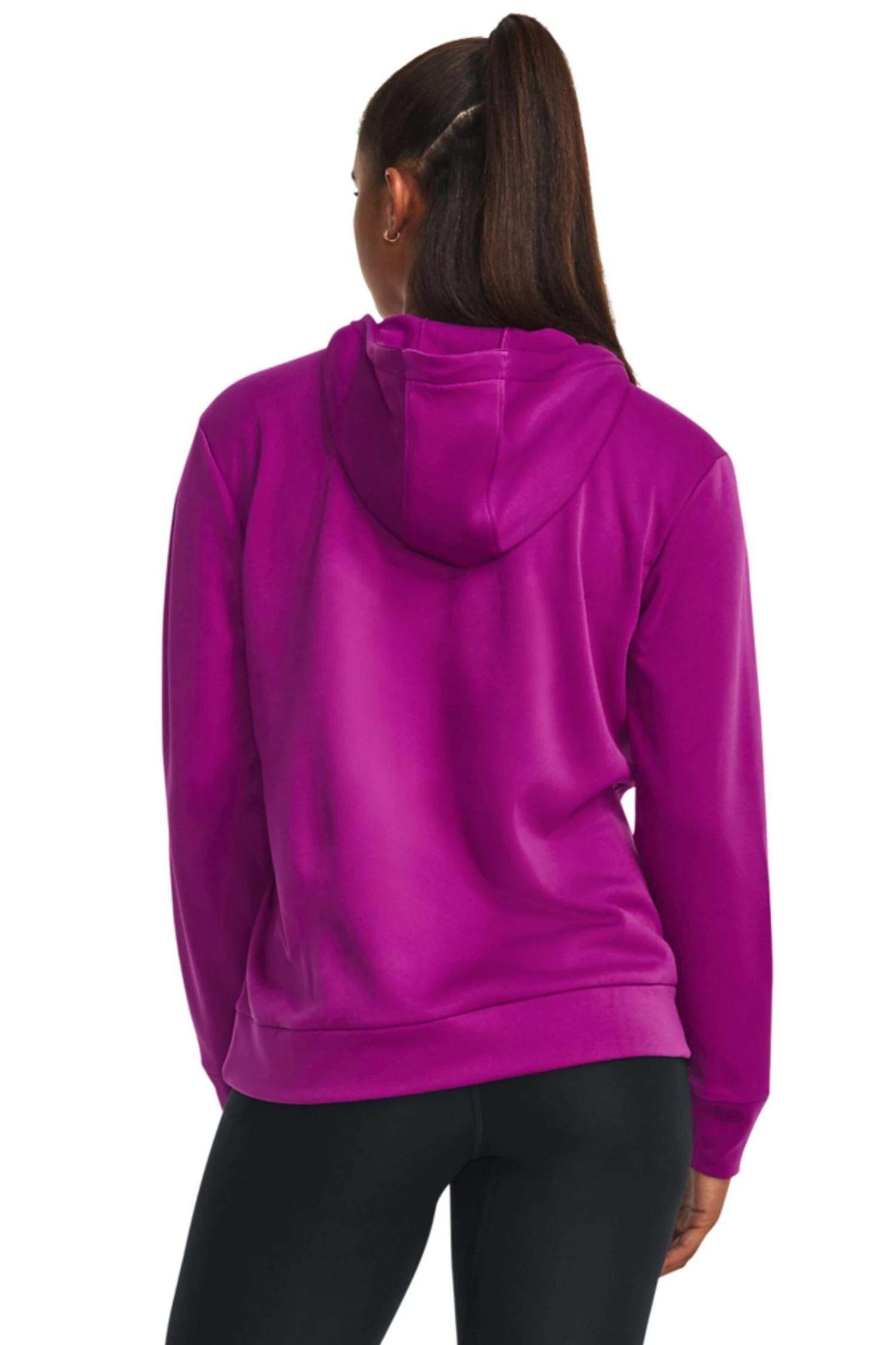 Under Armour Pink Fleece Hoodie 2 Under Armour Pink Fleece Hoodie - Imagen 2
