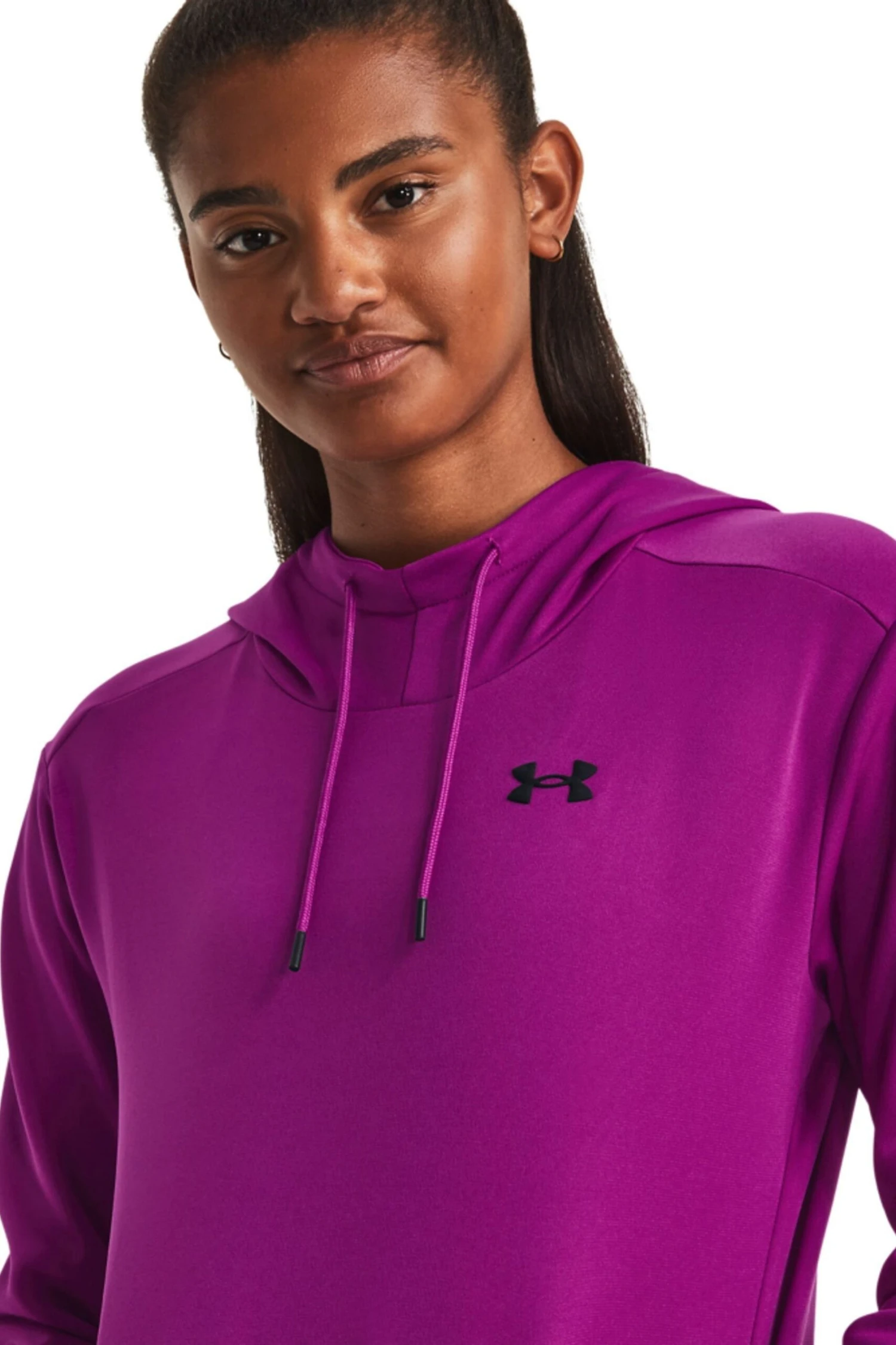 Under Armour Pink Fleece Hoodie 4 Under Armour Pink Fleece Hoodie - Imagen 4