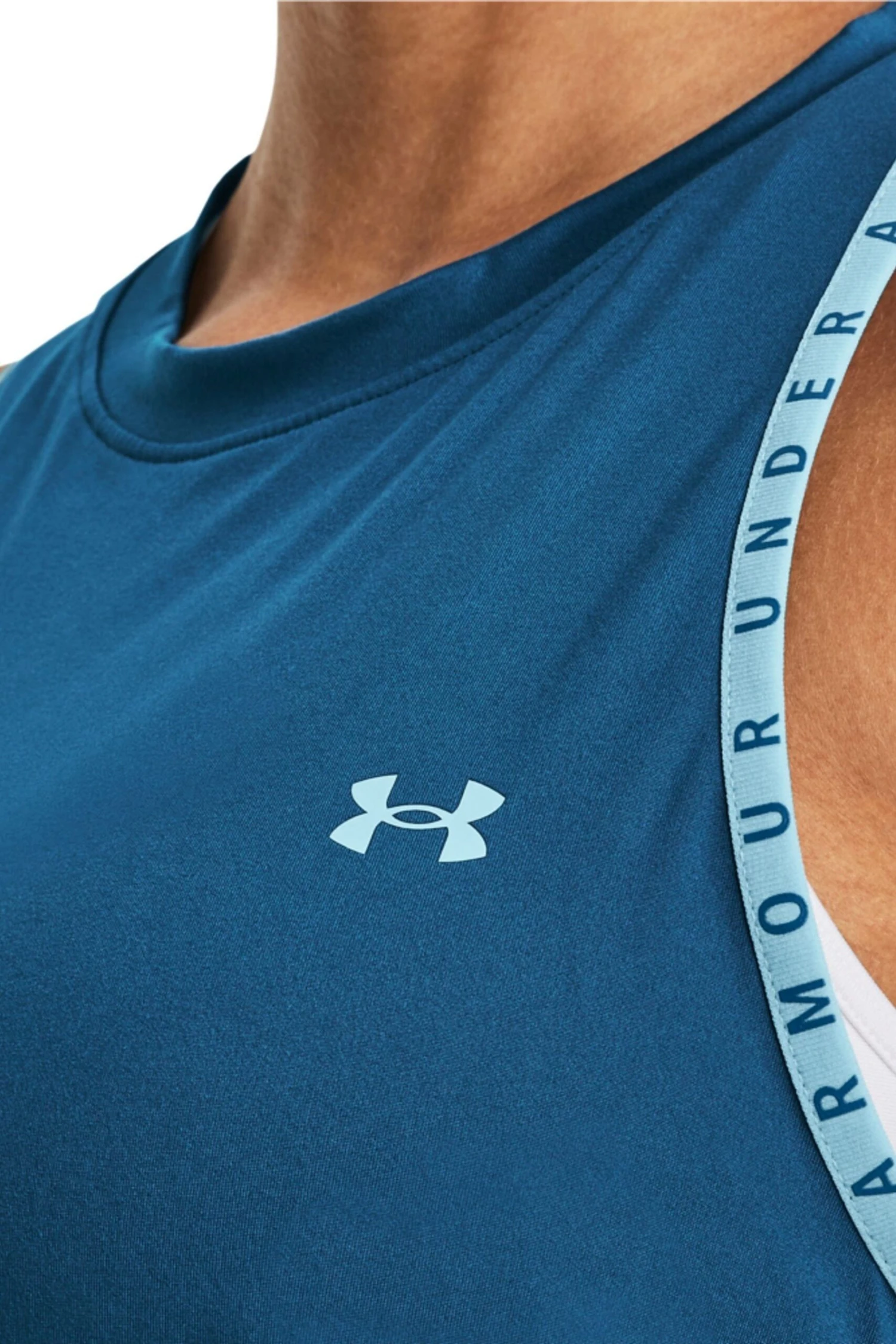 Under Armour Blue Knockout Tank 4 Under Armour Blue Knockout Tank - Imagen 4
