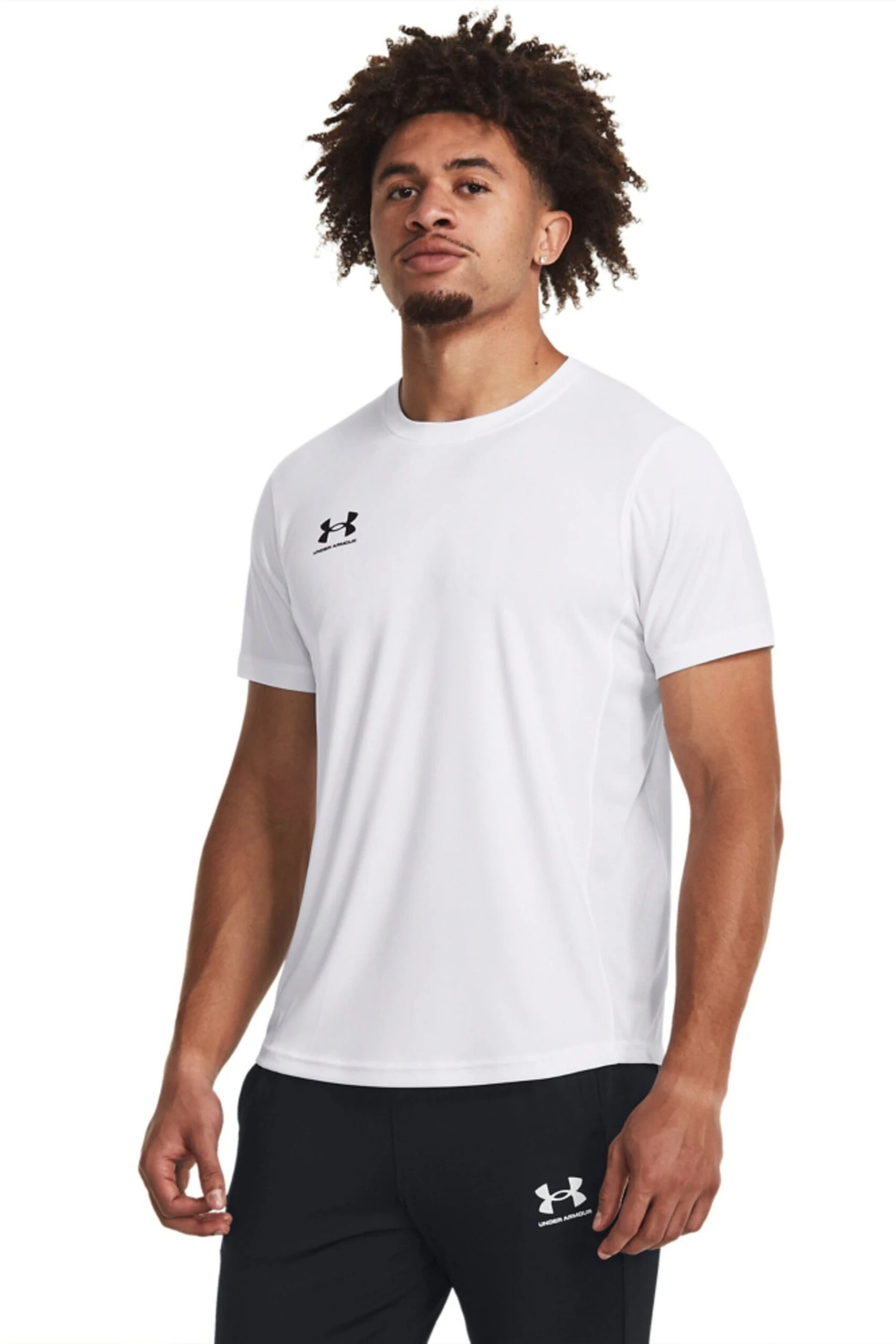 Under Armour Challenger Train Short Sleeve White T-Shirt 1 Under Armour Challenger Train Short Sleeve White T-Shirt
