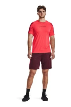 Under Armour Red Heatgear Nov Fitted Short Sleeve T-Shirt -Tienda Barata Deporte D62320s3