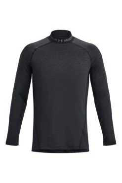 Under Armour Coldgear Armour Twist Black Mock T-Shirt -Tienda Barata Deporte D62337s5