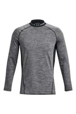Under Armour Grey Coldgear Armour Twist Mock T-Shirt -Tienda Barata Deporte D62339