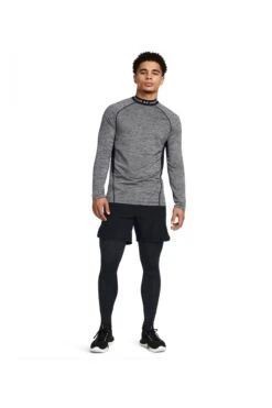 Under Armour Grey Coldgear Armour Twist Mock T-Shirt -Tienda Barata Deporte D62339s3