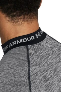 Under Armour Grey Coldgear Armour Twist Mock T-Shirt -Tienda Barata Deporte D62339s4