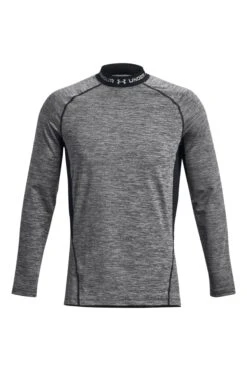 Under Armour Grey Coldgear Armour Twist Mock T-Shirt -Tienda Barata Deporte D62339s5
