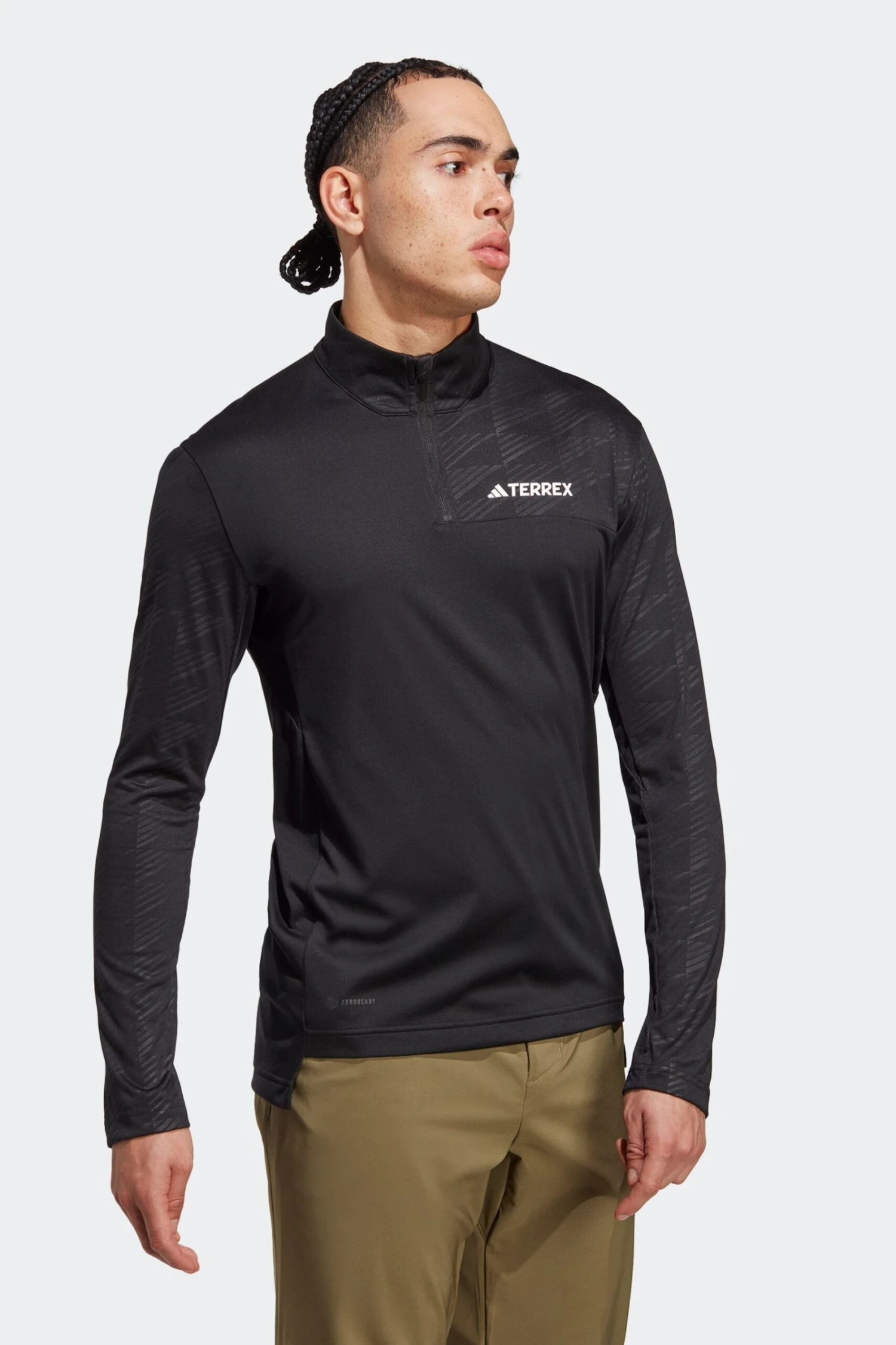 Adidas TERREX Adidas Performance Terrex Multi Half-Zip Long-Sleeve Sweat Top 2 Adidas TERREX Adidas Performance Terrex Multi Half-Zip Long-Sleeve Sweat Top - Imagen 2