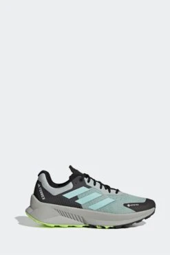 Adidas Grey/Yellow Performance Terrex Soulstride Flow GTX Trainers