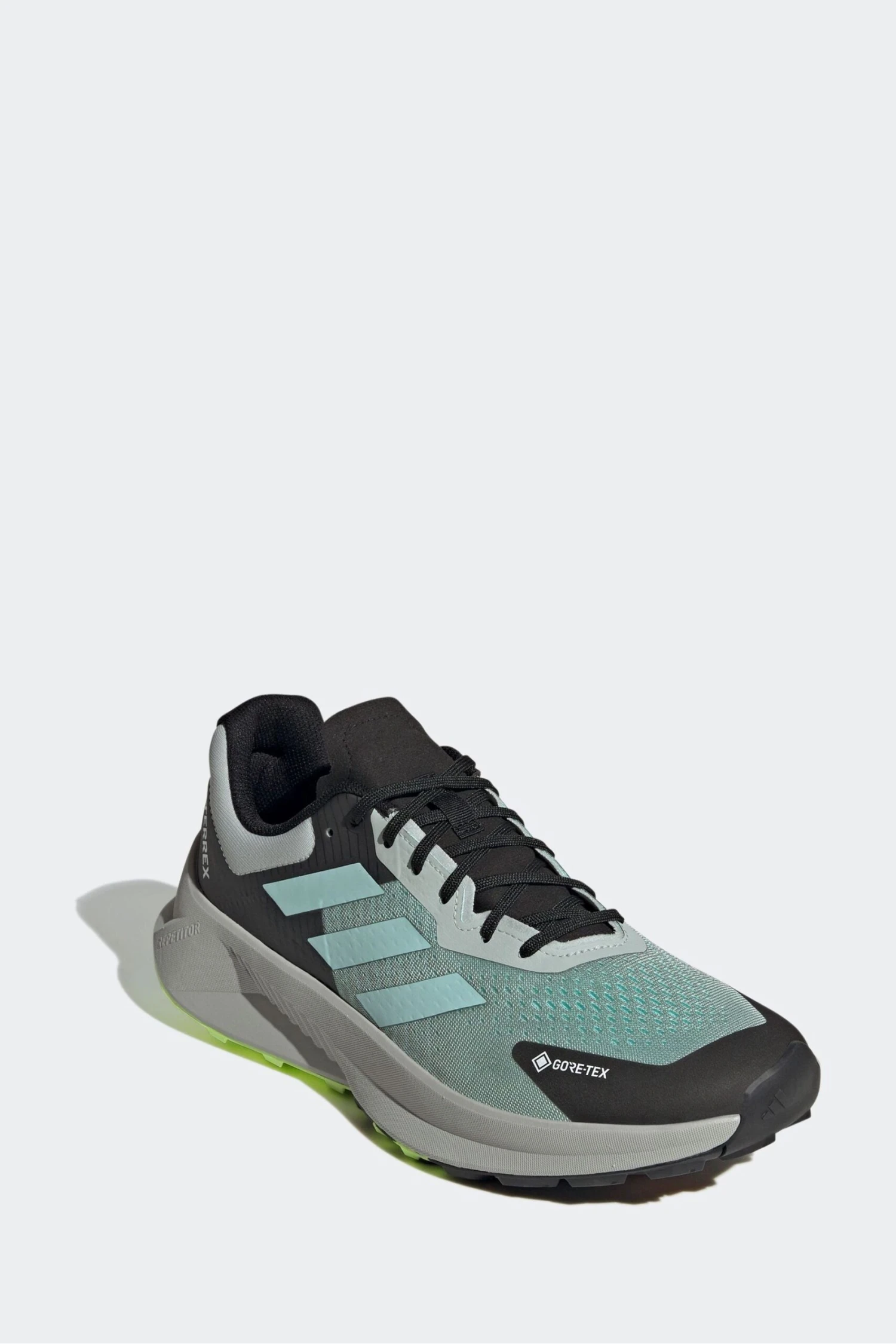 Adidas Grey/Yellow Performance Terrex Soulstride Flow GTX Trainers 3 Adidas Grey/Yellow Performance Terrex Soulstride Flow GTX Trainers - Imagen 3