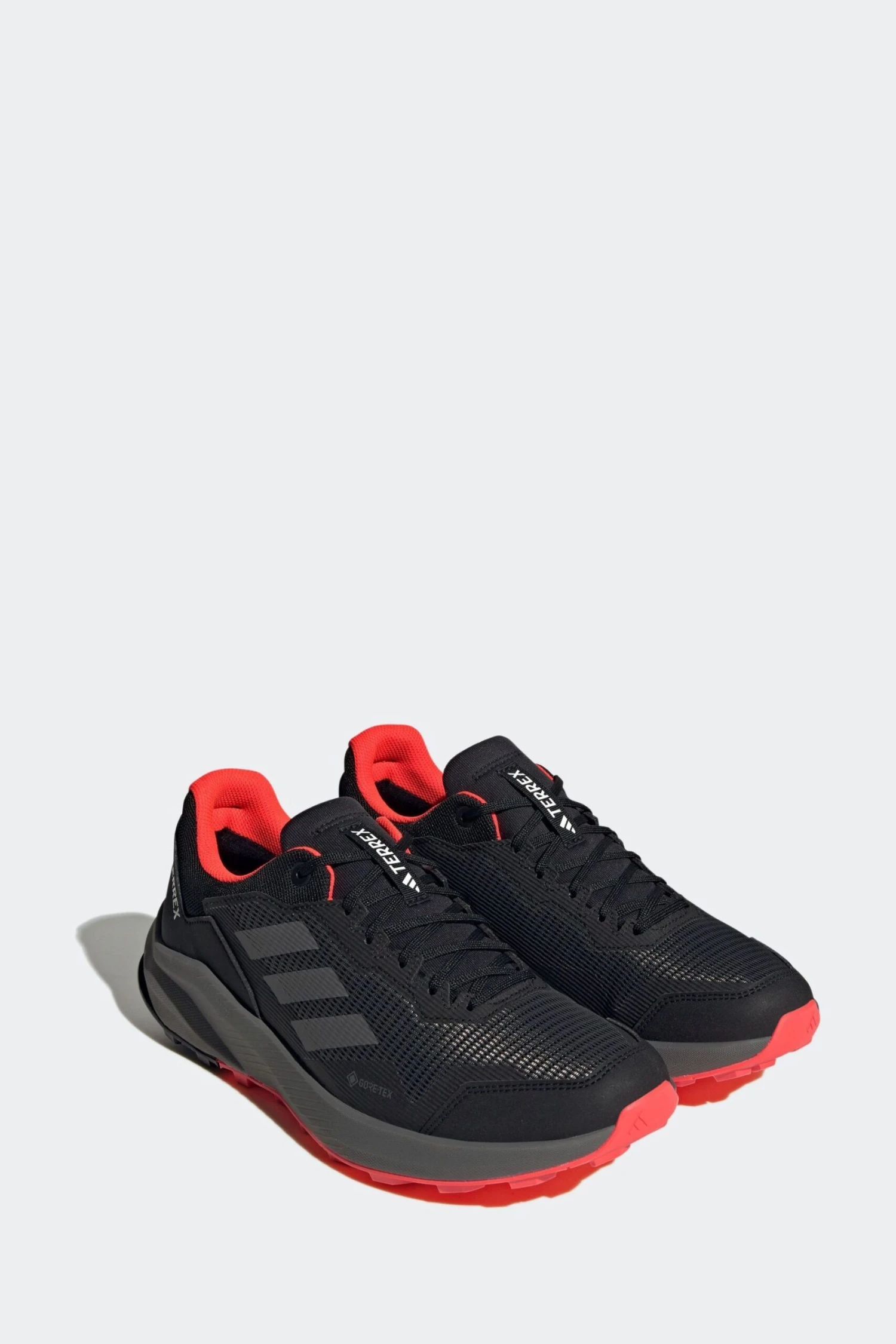 Adidas Black/Red Performance Terrex Trail Rider GORE-TEX Trail Running Trainers 3 Adidas Black/Red Performance Terrex Trail Rider GORE-TEX Trail Running Trainers - Imagen 3