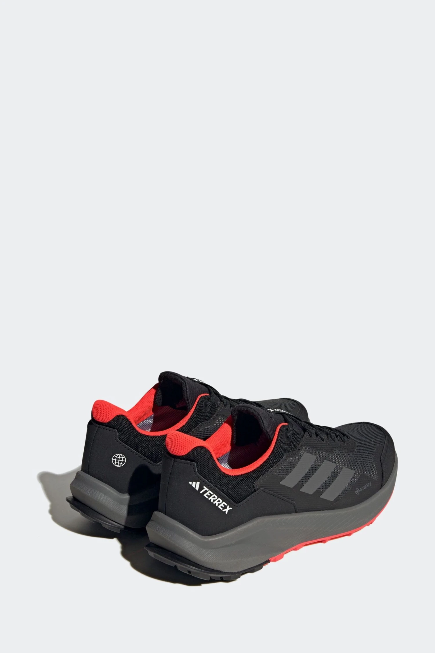 Adidas Black/Red Performance Terrex Trail Rider GORE-TEX Trail Running Trainers 4 Adidas Black/Red Performance Terrex Trail Rider GORE-TEX Trail Running Trainers - Imagen 4