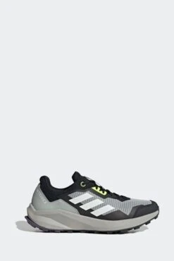 Adidas Silver/White Performance Terrex Trail Rider Trail Running Trainers 19 Adidas Silver/White Performance Terrex Trail Rider Trail Running Trainers -Tienda Barata Deporte D62971
