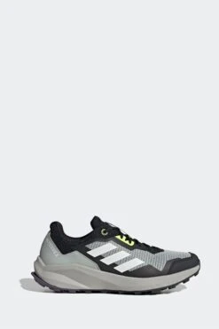 Adidas Silver/White Performance Terrex Trail Rider Trail Running Trainers