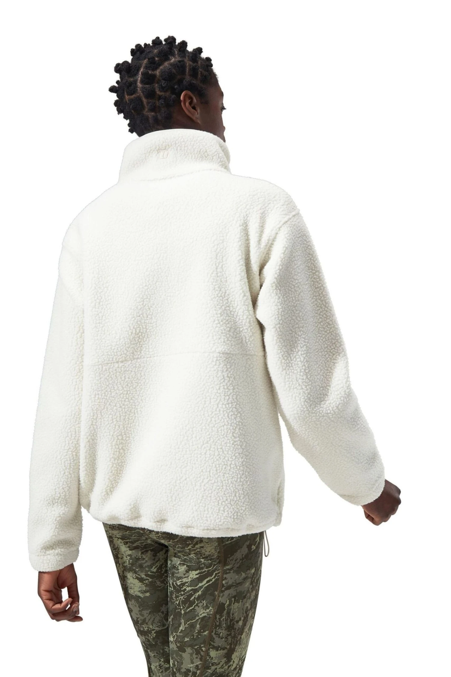 Berghaus Hawksker Half Zip White Fleece 2 Berghaus Hawksker Half Zip White Fleece - Imagen 2