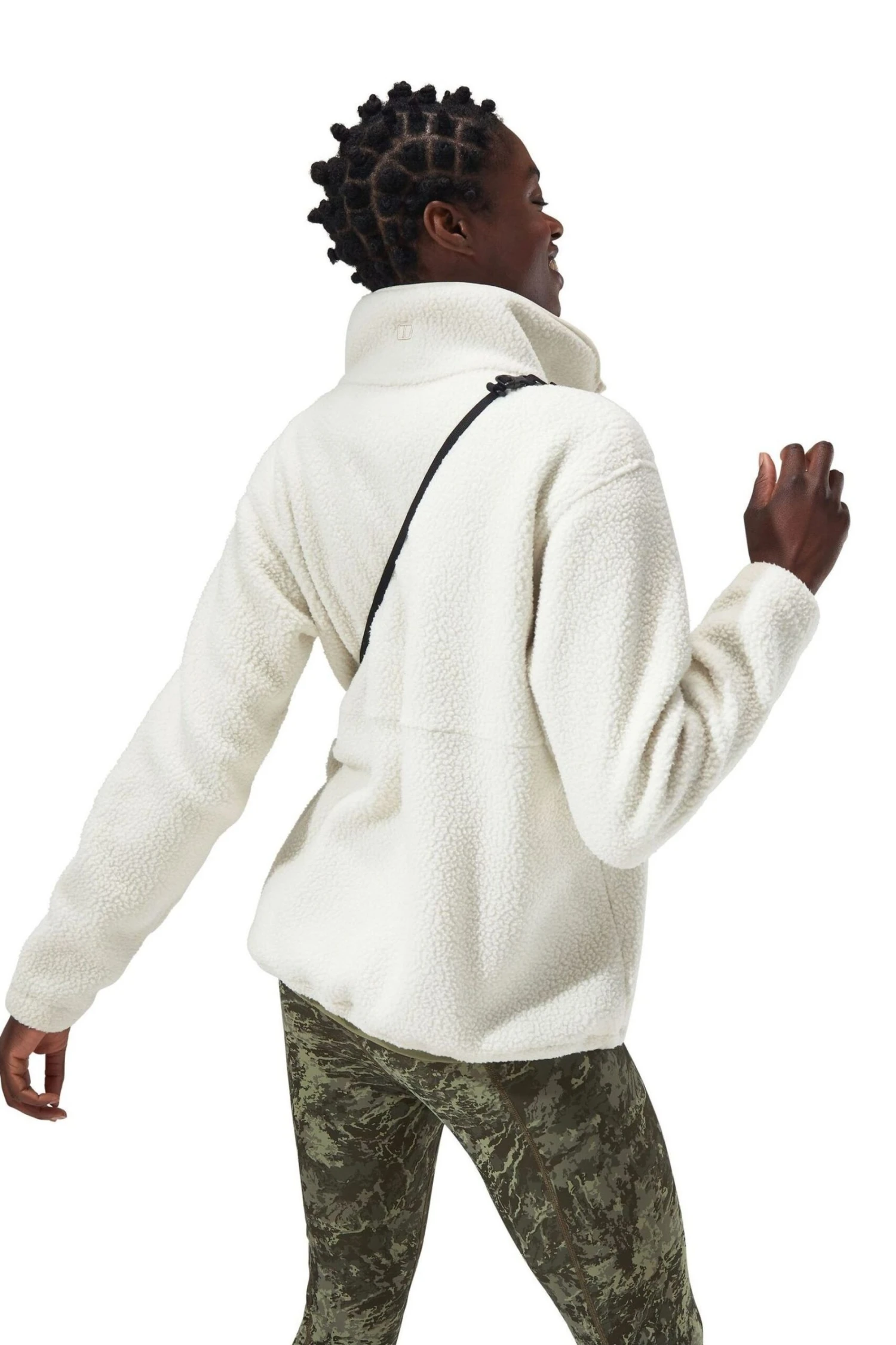 Berghaus Hawksker Half Zip White Fleece 6 Berghaus Hawksker Half Zip White Fleece - Imagen 6