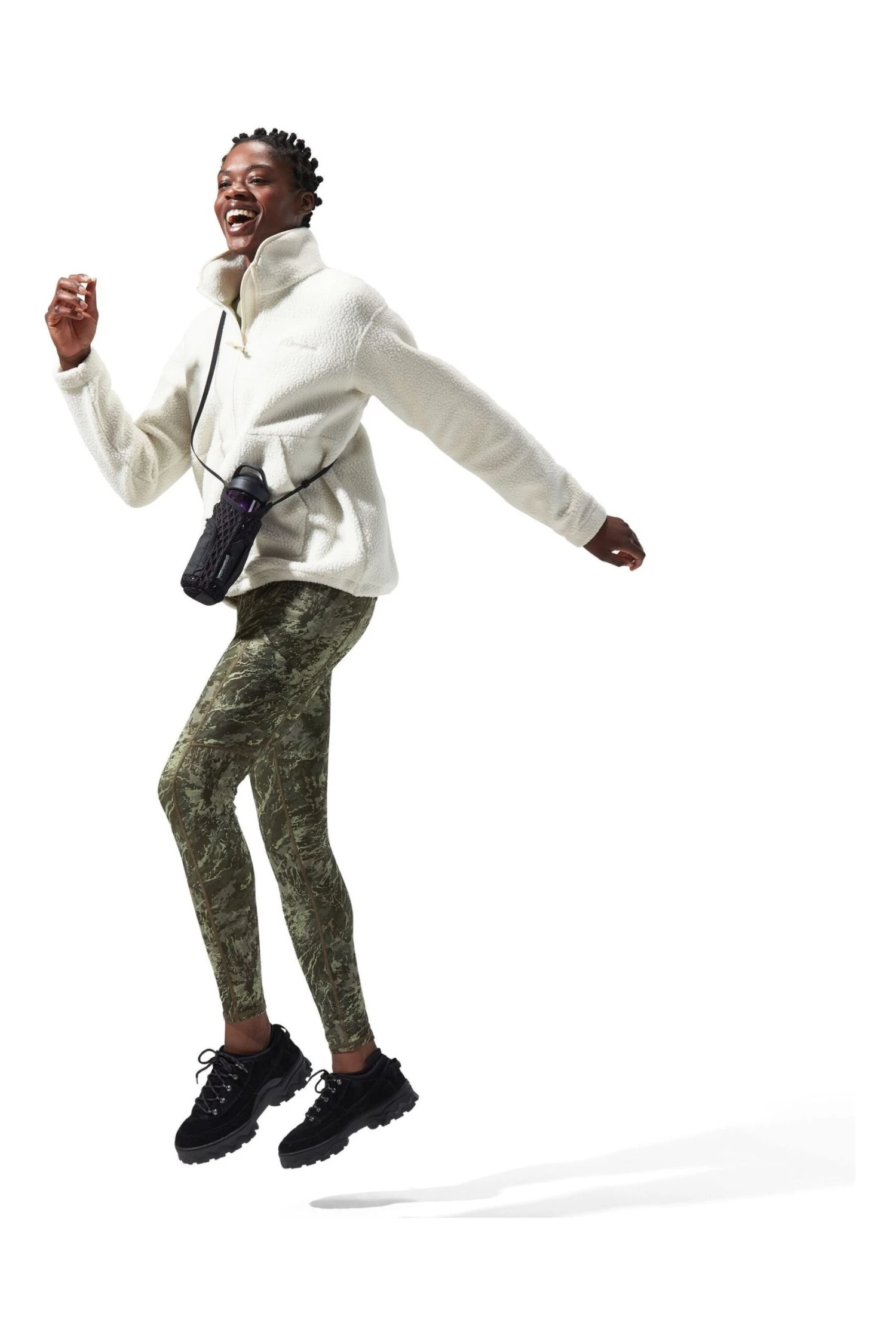 Berghaus Hawksker Half Zip White Fleece 7 Berghaus Hawksker Half Zip White Fleece - Imagen 7