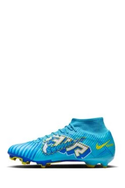 Nike Blue Zoom Mercurial Superfly 9 Kylian Mbappe Firm Ground Football Boots -Tienda Barata Deporte D66155s4