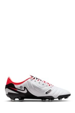 Nike White Tiempo Legend 10 Academy Firm Ground Football Boots-Blanco -Tienda Barata Deporte D66301s3