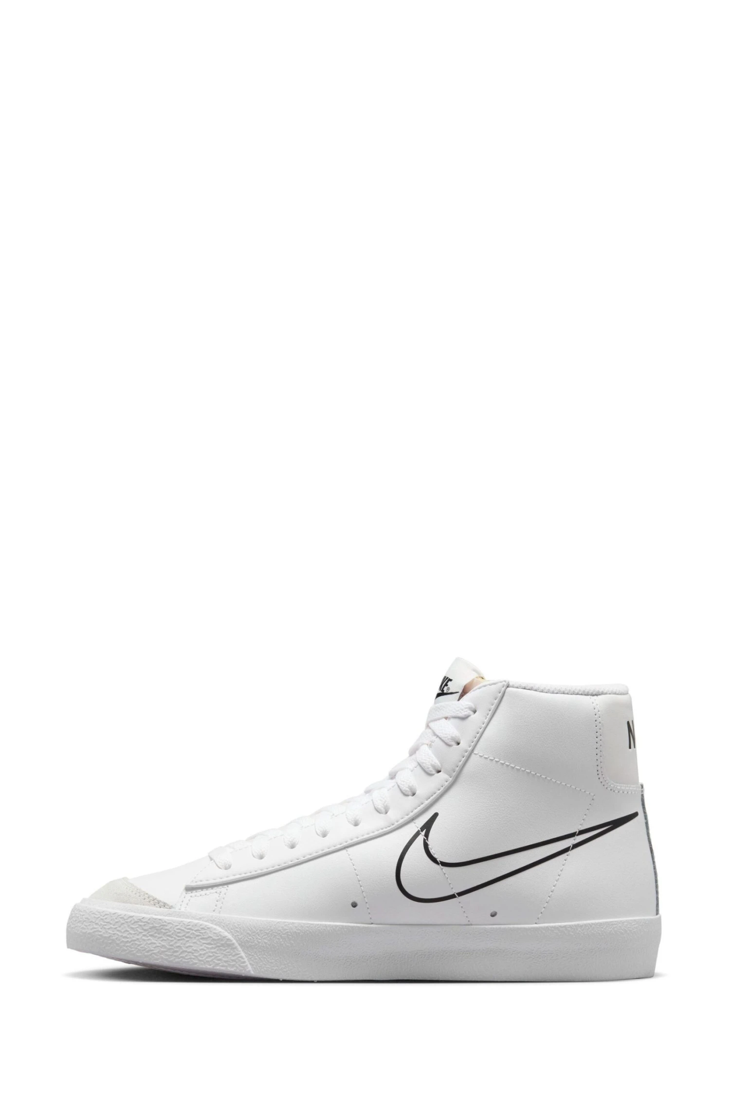Nike White Blazer Mid 77 Trainers 4 Nike White Blazer Mid 77 Trainers - Imagen 4