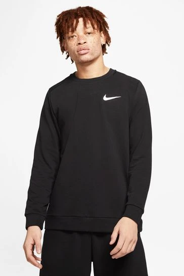 Nike Grey Dri-FIT Training Crew Top-Gris 6 Nike Grey Dri-FIT Training Crew Top-Gris - Imagen 6