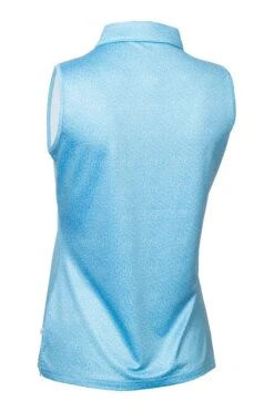 Calvin Klein Golf Blue Crackle Sleeveless Polo Shirt 15 Calvin Klein Golf Blue Crackle Sleeveless Polo Shirt -Tienda Barata Deporte D68626s6