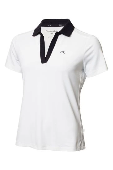 Calvin Klein Golf Canisteo White Polo Shirt 9 Calvin Klein Golf Canisteo White Polo Shirt - Imagen 9