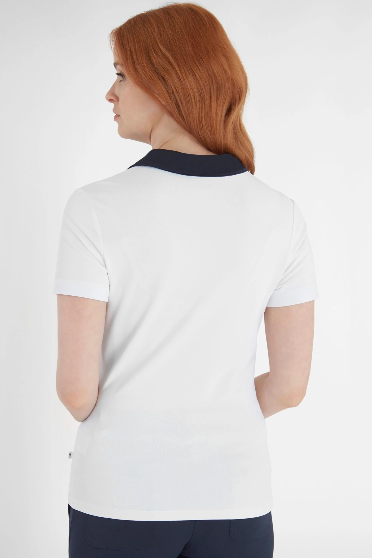 Calvin Klein Golf Canisteo White Polo Shirt 2 Calvin Klein Golf Canisteo White Polo Shirt - Imagen 2