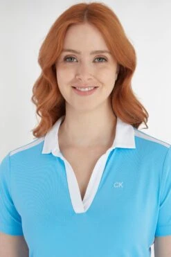 Calvin Klein Golf Blue Canisteo Polo Shirt -Tienda Barata Deporte D68633s3