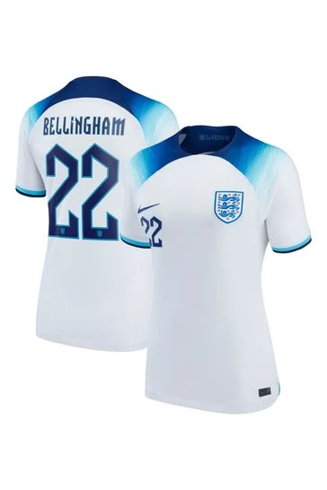 Nike White Blank England Womens Home Stadium Football Shirt 2022 9 Nike White Blank England Womens Home Stadium Football Shirt 2022 - Imagen 9