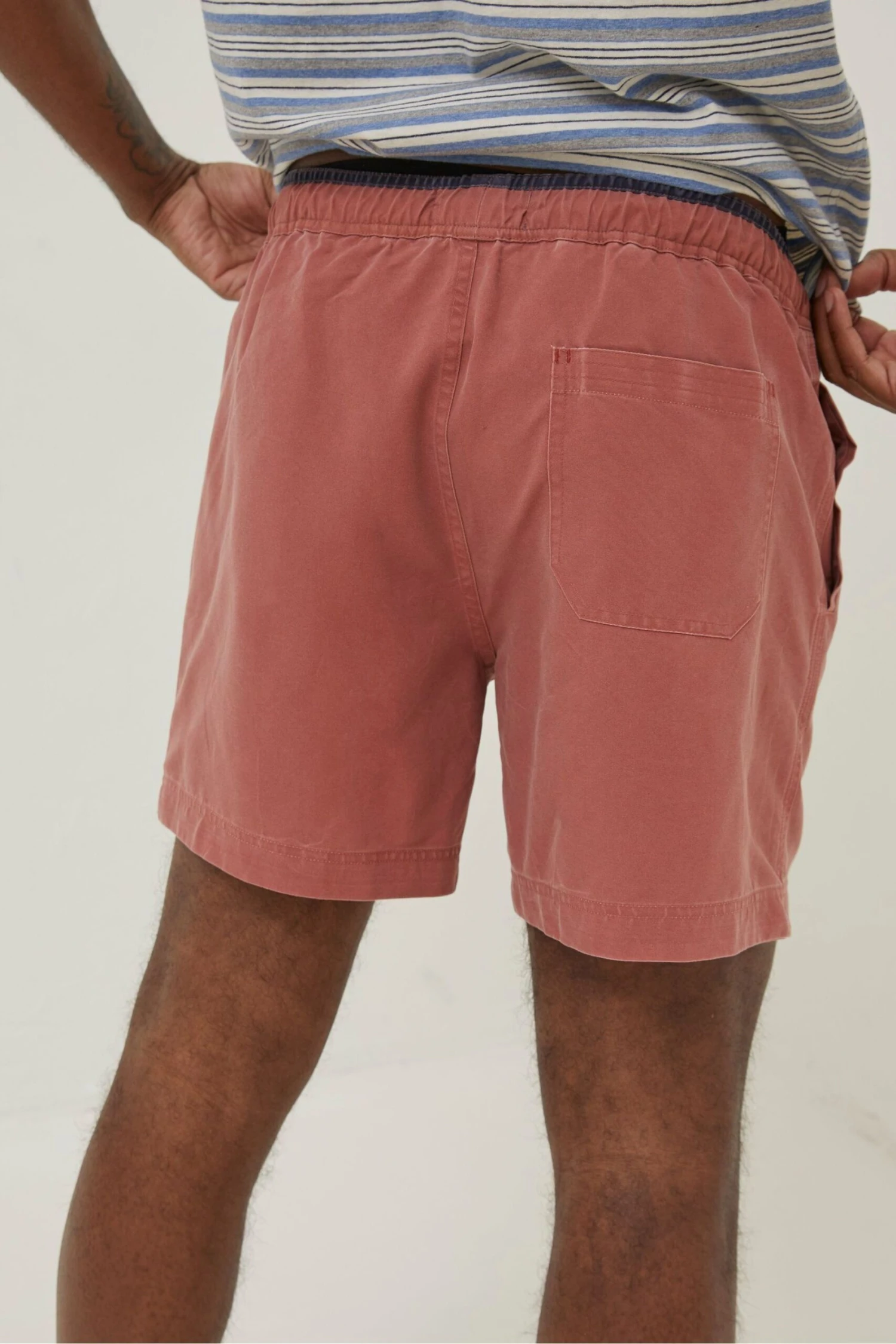 FatFace Orange Trevose Plain Swim Shorts 2 FatFace Orange Trevose Plain Swim Shorts - Imagen 2