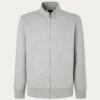 Hackett London Mens Grey Zip Through Sweatshirt
