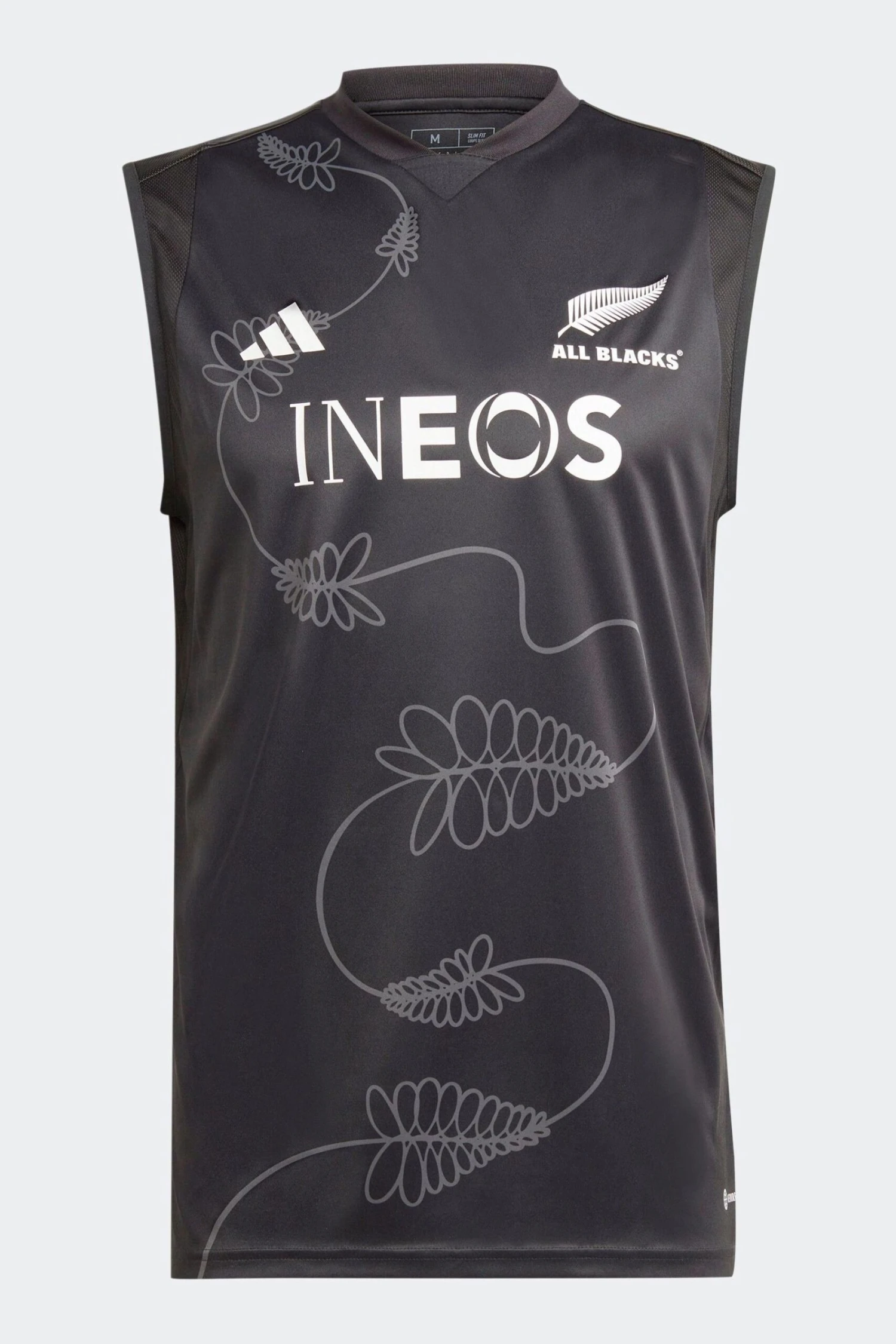 Adidas Black Performance All Blacks Rugby Performance Singlet 7 Adidas Black Performance All Blacks Rugby Performance Singlet - Imagen 7