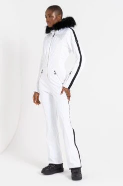 Dare 2b Julien Macdonald White Supremacy Waterproof Ski Snowsuit -Tienda Barata Deporte D73776s2