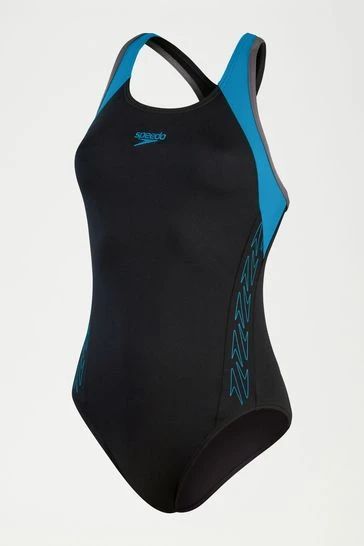Speedo Womens HyperBoom Black Flyback 7 Speedo Womens HyperBoom Black Flyback - Imagen 7