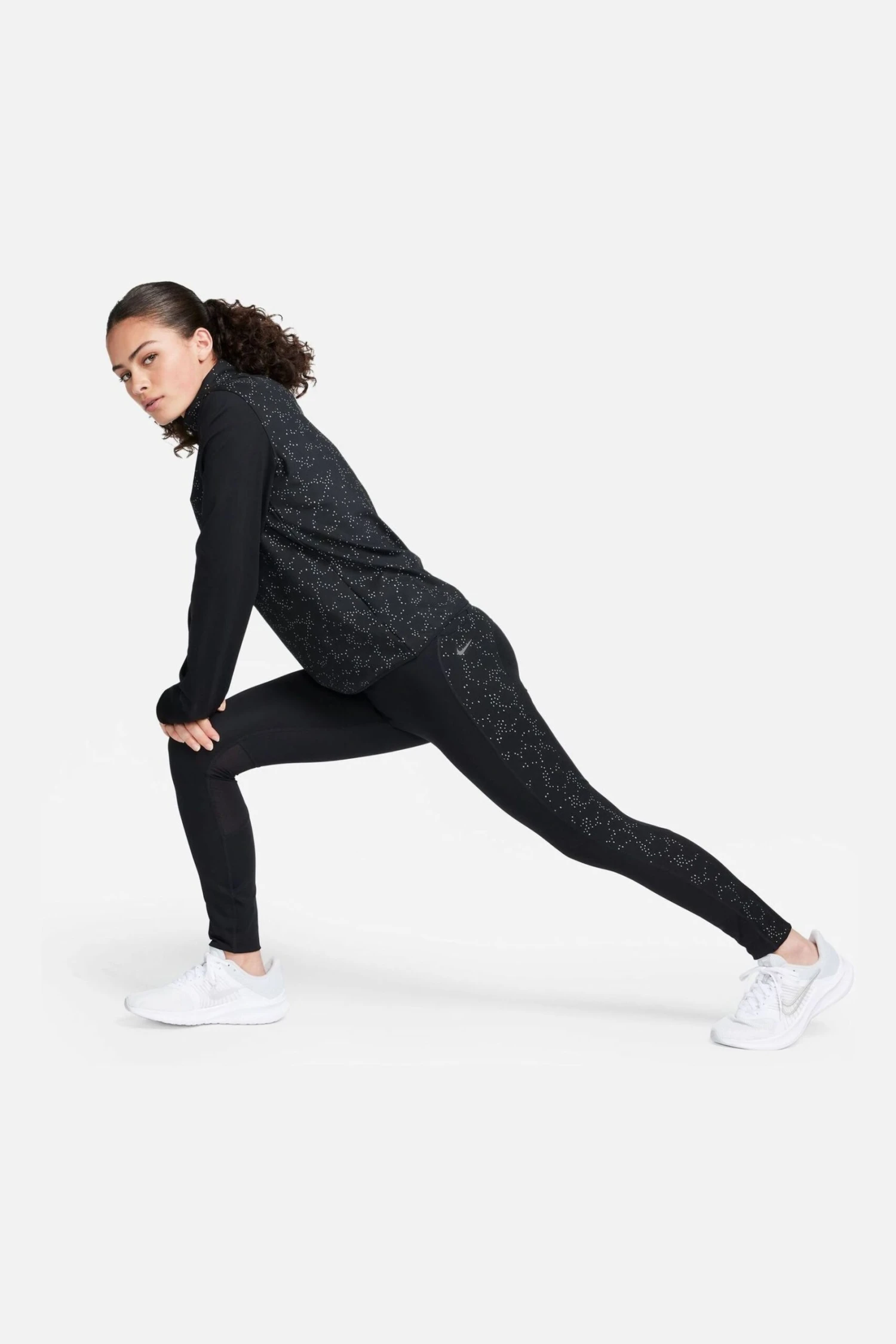 Nike Blue Swift Element 1/2-Zip Running Top-Azul 5 Nike Blue Swift Element 1/2-Zip Running Top-Azul - Imagen 5