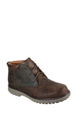 Skechers Brown Wenson Osteno Boots -Tienda Barata Deporte D78172s3