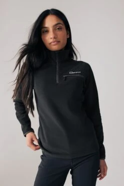Berghaus Prism 2.0 Micro Half Zip Black Fleece