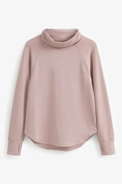 Next Blush Pink Soft Touch Long Sleeve Cowl Neck Top -Tienda Barata Deporte D79182