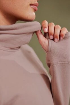 Next Blush Pink Soft Touch Long Sleeve Cowl Neck Top -Tienda Barata Deporte D79182s5