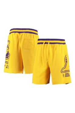 Nike Yellow Fanatics Los Angeles Lakers Nike Courtside Fleece Shorts - Amarillo 6 Nike Yellow Fanatics Los Angeles Lakers Nike Courtside Fleece Shorts - Amarillo -Tienda Barata Deporte D82559s3