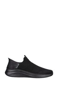 Skechers Black Ultra Flex 3.0 Smooth Step Mens Trainers