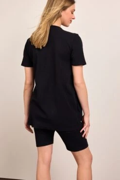 Next Black Maternity Ribbed Cycling Shorts -Tienda Barata Deporte D91 690s3