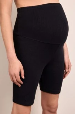 Next Black Maternity Ribbed Cycling Shorts -Tienda Barata Deporte D91 690s4