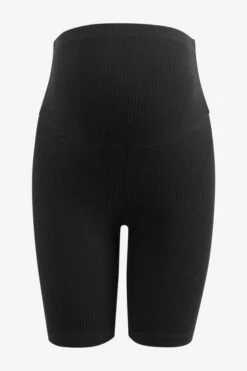 Next Black Maternity Ribbed Cycling Shorts -Tienda Barata Deporte D91690