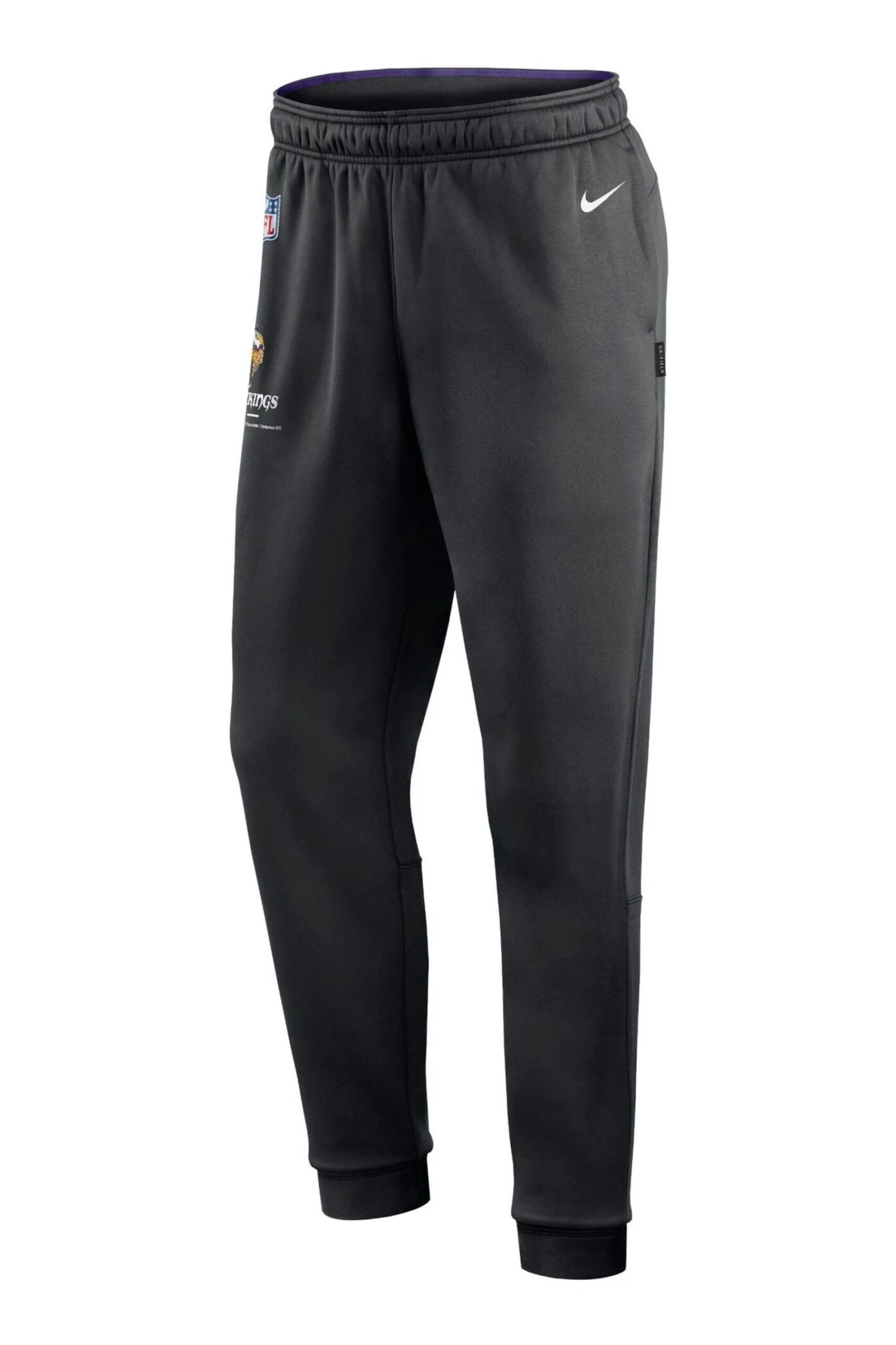 Nike Black Fanatics Minnesota Vikings Sideline Nike Therma Fleece Pants 1 Nike Black Fanatics Minnesota Vikings Sideline Nike Therma Fleece Pants