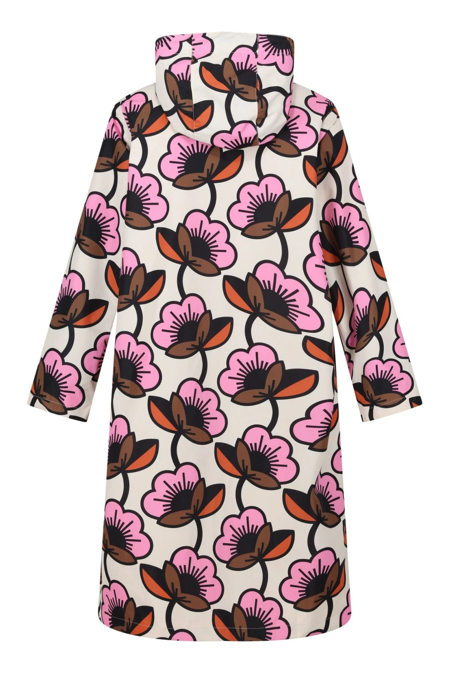Regatta Orla Kiely Waterproof Mac Jacket-Rosa 11 Regatta Orla Kiely Waterproof Mac Jacket-Rosa - Imagen 11