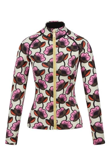 Regatta Orla Kiely Long Sleeve Scuba Top-Rosa 10 Regatta Orla Kiely Long Sleeve Scuba Top-Rosa - Imagen 10